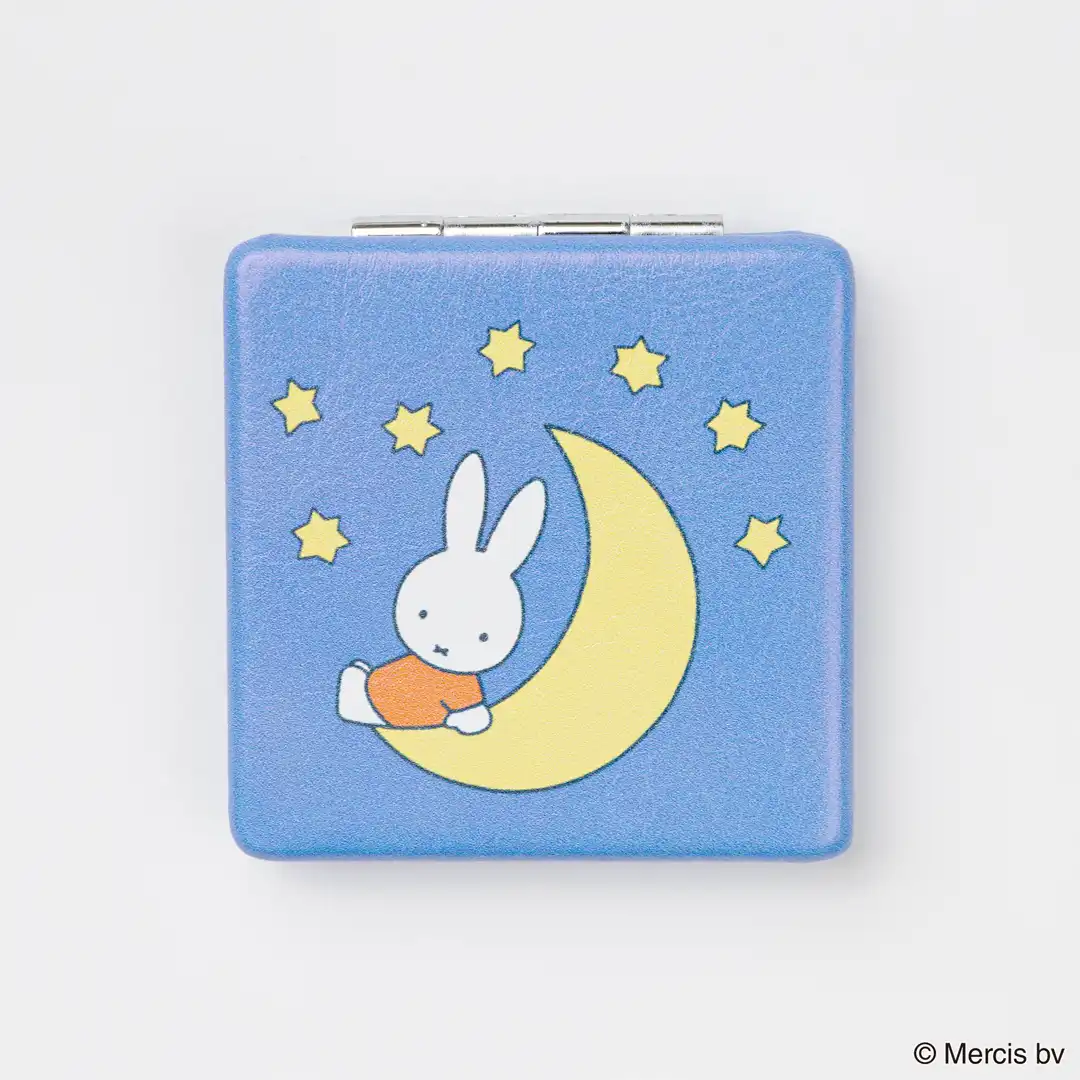 miffy ミッフィー MIFFY BLUE FLOWER コンパクトミラー ネイビー/MIFF-208D